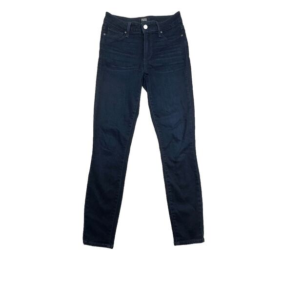 PAIGE Denim - Paige Jeans Womens Size 25 Hoxton Ankle Skinny Dark Wash Blue